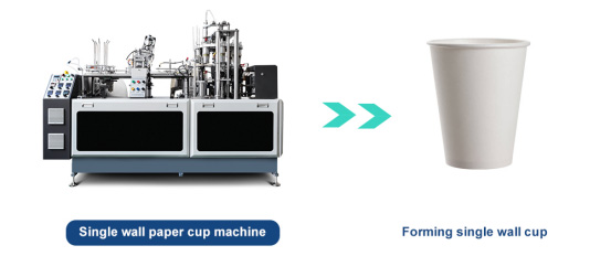 single wall paper cup machine